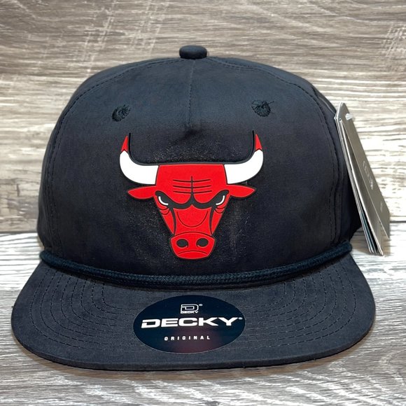 Chicago Bulls 3D Classic Rope Hat- Black - Picture 2 of 4